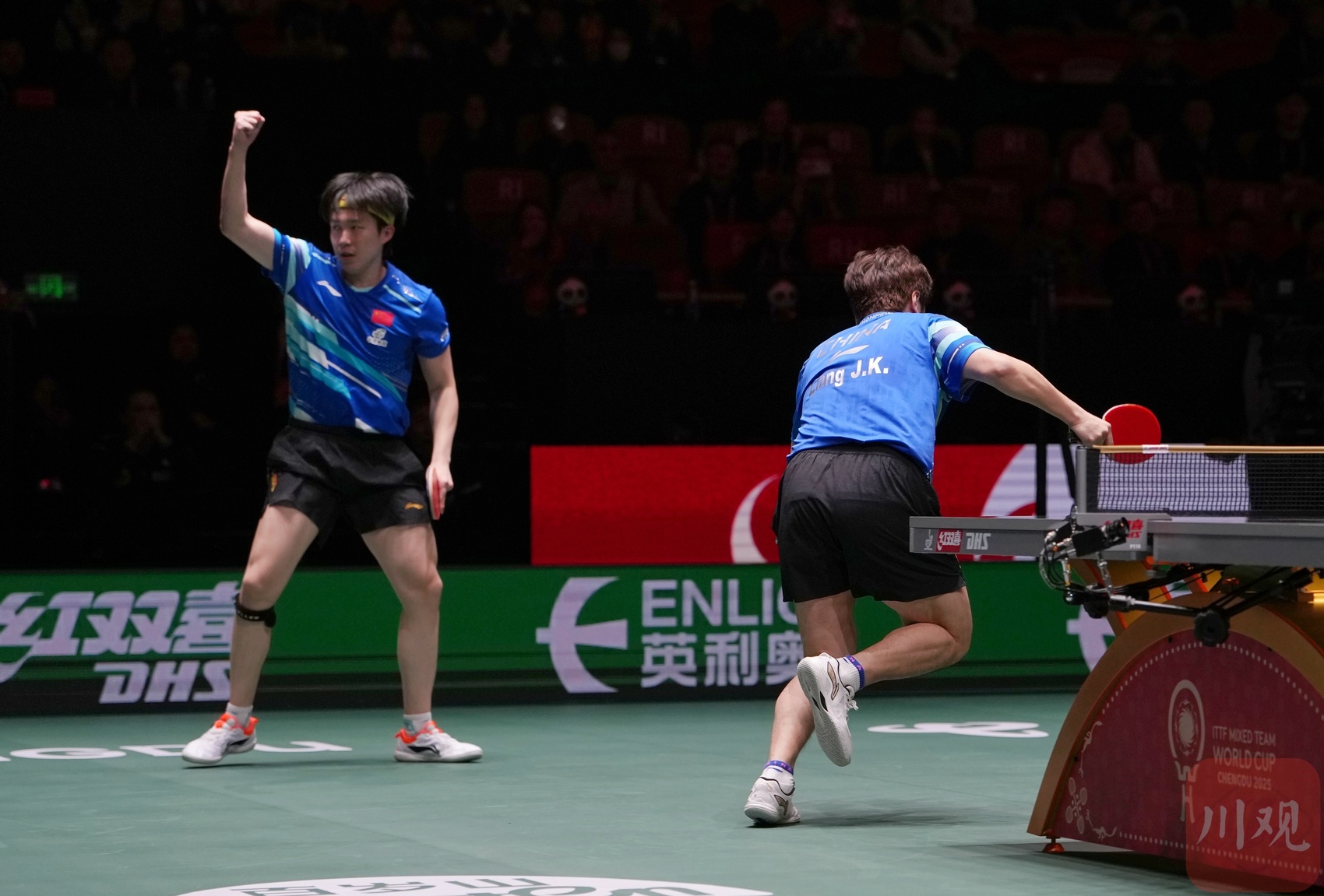 中国队力克德国队，王皓关键制胜